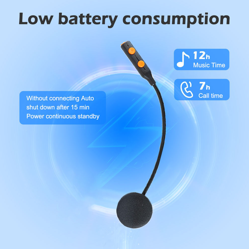 Bluetooth Headset On Ear - Kihous Headset Helm Sepeda Motor Satu