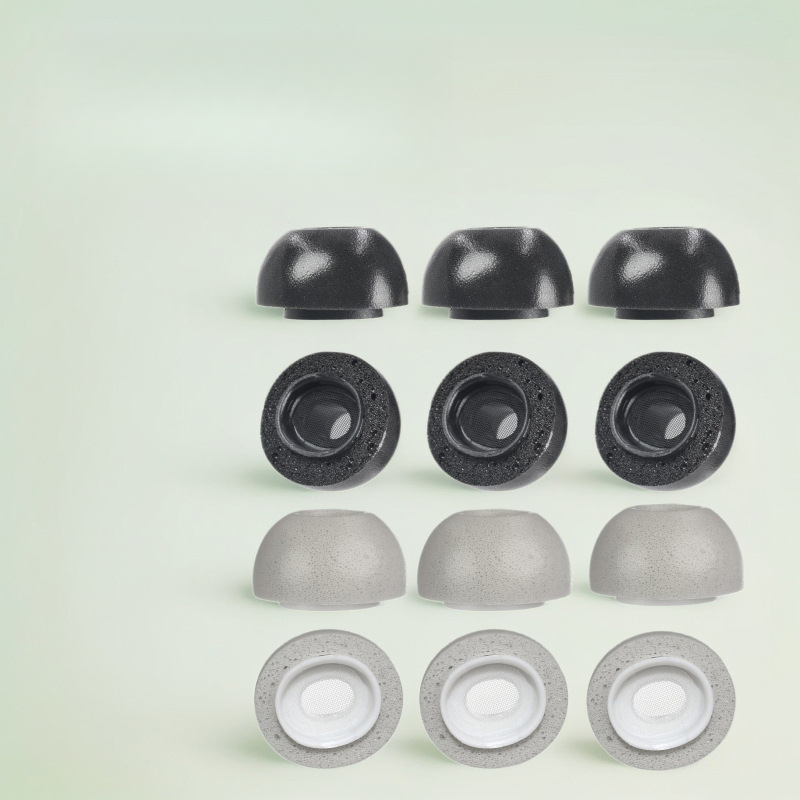 Wireless Earbuds Tws - Ujung Earbud Busa Memori Lembut Kompatibel