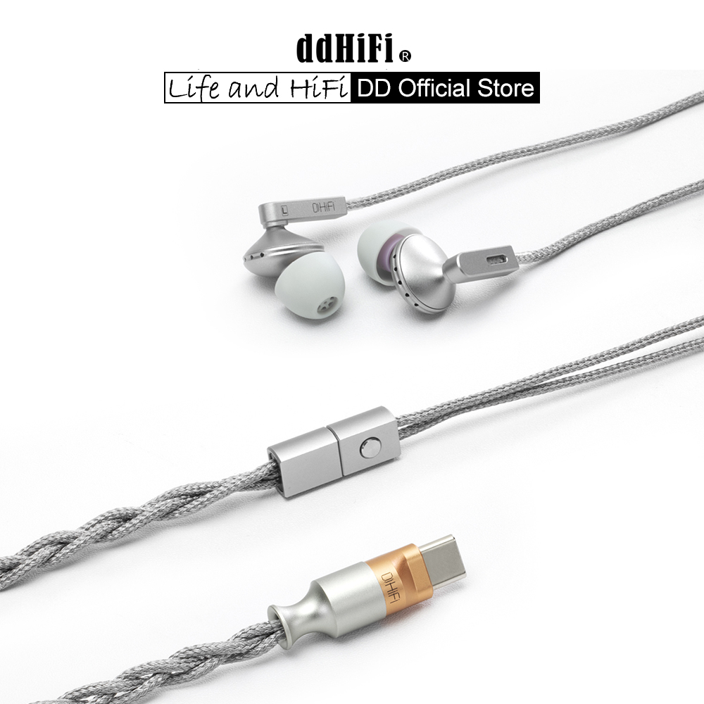 Usb C Earphone - DD ddHiFi E13P (Memori) Earphone Planar