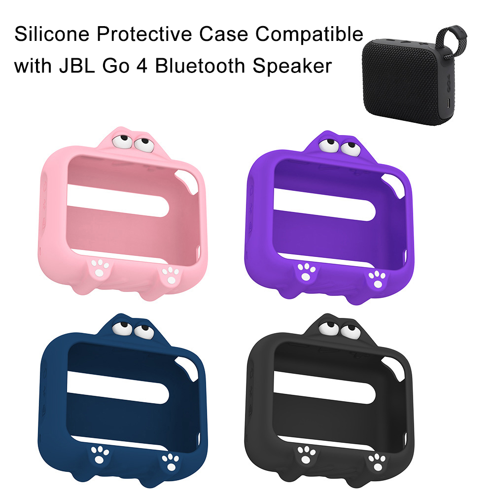 Jbl Speaker Go 4 - Casing Pelindung Silikon Kartun Kompatibel dengan