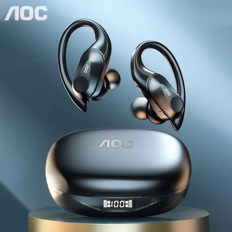 Sports Earphone Hook - Pilihan AOC Headset Olahraga Nirkabel Bluetooth