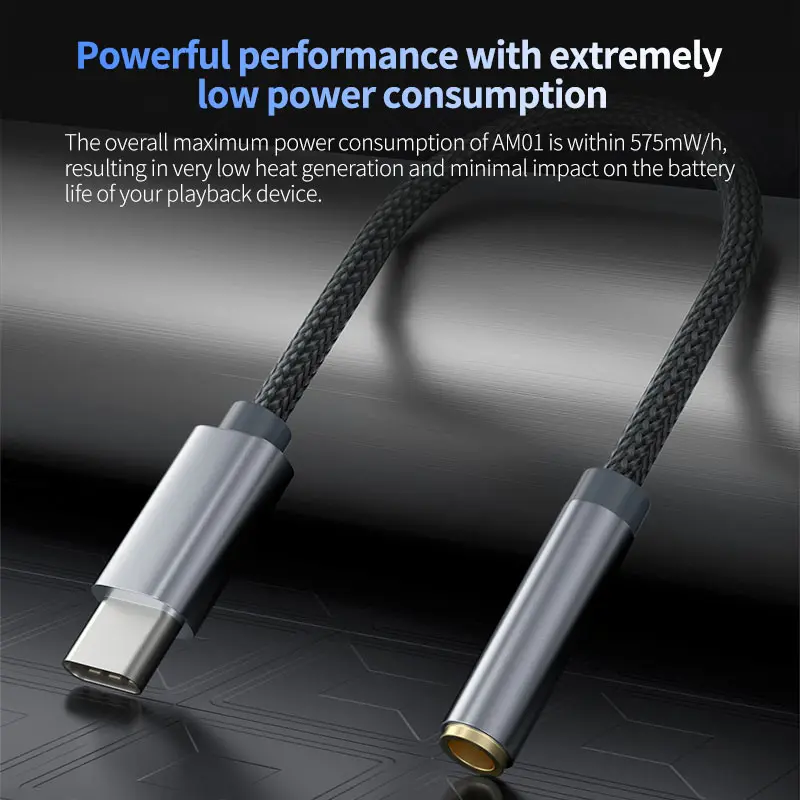 Usb C Earphone - KZ AM01 Adaptor Audio Tipe-C Ke