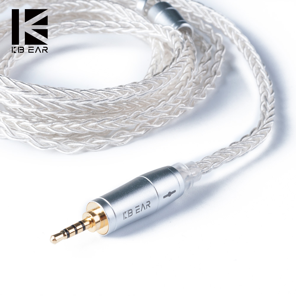In Ear Monitor Iem - KBEAR 8 Core headphone Gaming, kabel