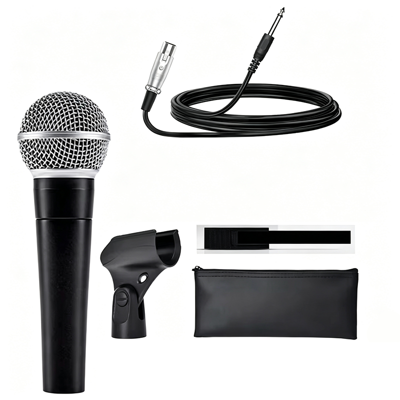 Shure Mic Sm58 - Mikrofon Dinamis Karaoke Mikrofon Berkabel Profesional