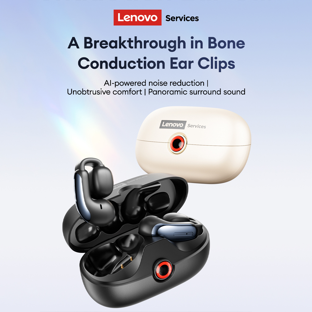 Lenovo LES-108 Earphone TWS Ko - Earbuds Charging Case ulasan dan harga
