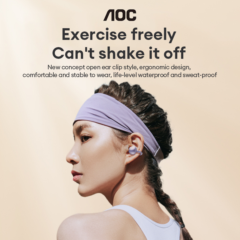 AOC ACD2544 Earbud Nirkabel Bl - Earbuds Charging Case ulasan dan harga
