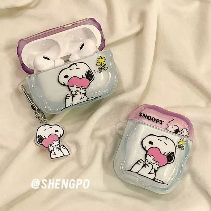 Casing Headset Anime Snoopy Co - Bluetooth Headset On Ear ulasan dan harga