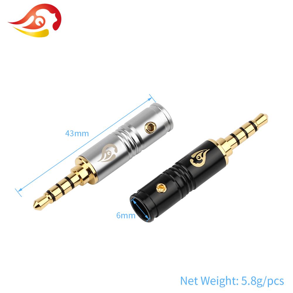 Qyfang 3.5 Mm Jack Audio 3/4 T - Audiophile Headphone Wired ulasan dan harga