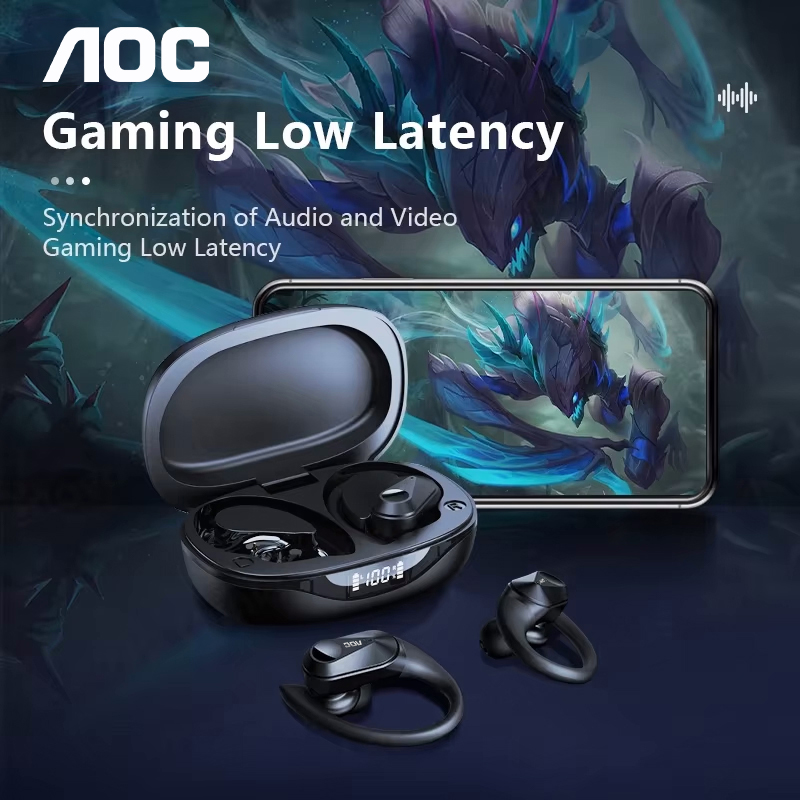 Pilihan AOC Headset Olahraga N - Sports Earphone Hook ulasan dan harga