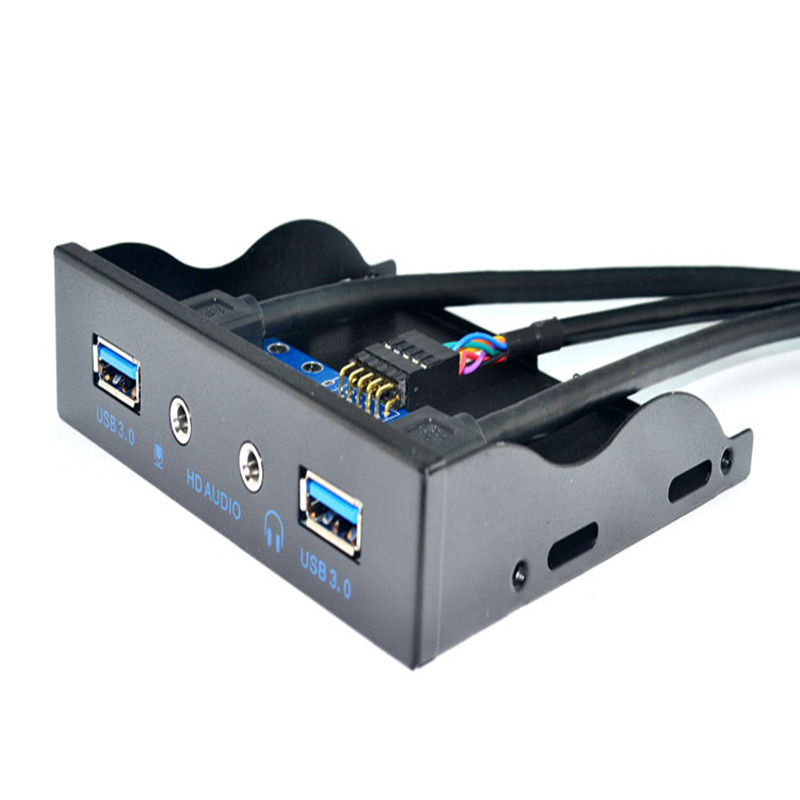 2 Port Usb 3.0 Hub Pemisah HD  - Earphone Splitter Jack ulasan dan harga