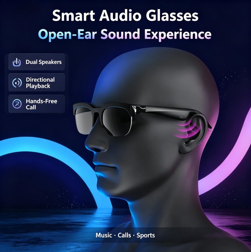 Kacamata Penerjemah AI Real-Ti - Bluetooth Headset On Ear ulasan dan harga