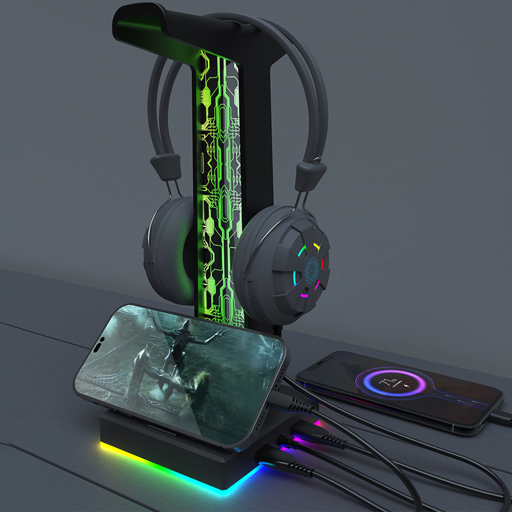 RGB Headphone Gaming, dudukan  - Gaming Headset Rgb ulasan dan harga