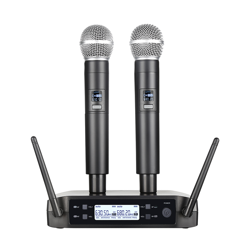 Mikrofon nirkabel genggam Dual - Shure Mic Sm58 ulasan dan harga